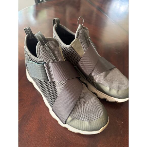 Sorel Kinetic Sneak High Top Sneakers‎ Size 8.5 Sage Green/camo - Picture 4 of 7